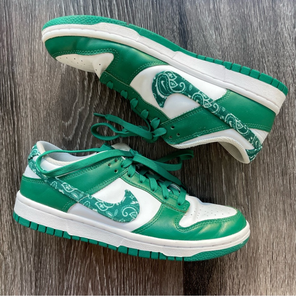 Dunk Low in ‘Green Paisley’
